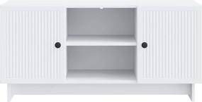 vidaXL Ντουλάπι TV 102 x 34,5 x 50 εκ. Λευκό Επεξεργασμένο Ξύλο