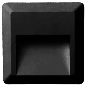Απλίκα LED Εξωτερικού Χώρου Aca SLIM52NB Black
