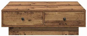 vidaXL Τραπεζάκι σαλονιού Παλαιό ξύλο 90 x 90 x 28 cm