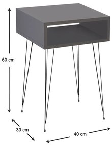 ΚΟΜΟΔΙΝΟ ΜΕΛΑΜΙΝΗΣ SCOTT MEGAPAP ΧΡΩΜΑ ΑΝΘΡΑΚΙ 40X30X60ΕΚ.