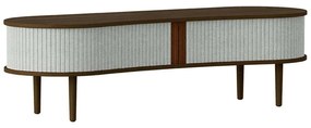 Έπιπλο Τηλεόρασης Audacious Horizons S 5801C707-03 140x46x40cm Dark Oak-Light Grey Umage