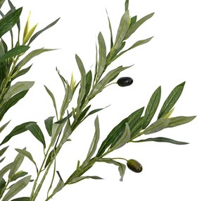 vidaXL Δέντρο Ελιάς Τεχνητό 450 Κλαδιά Πράσινο 120 εκ.