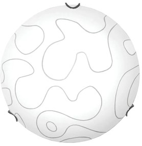 Φωτιστικό Πλαφονιέρα Aca Puzzle XD05400 White