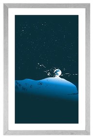 Αφίσα με παρπαστού μαγικούς ουρανός - 30x45 white