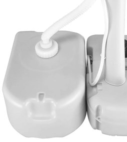 vidaXL Δεξαμενή Νερού Φορητή με Προσαρμογέα Γκρι 24 Λίτρα