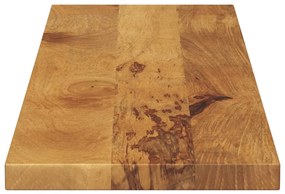 vidaXL Επιφάνεια Τραπεζιού Ορθογώνια 120x40x2,5 εκ. Μασίφ Ξύλο Μάνγκο