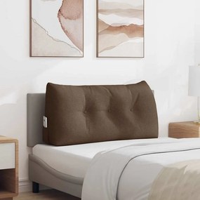 vidaXL Μαξιλάρι Πλάτης Καφέ 100 x 24 x 50 εκ ύφασμα