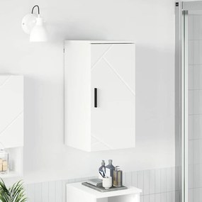 vidaXL Ντουλάπι Μπάνιου Λευκό 30 x 31,5 x 61 εκ Επεξεργασμένο ξύλο