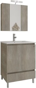 Bathroom Set DELTA 60 Μπέζ Ανοιχτό