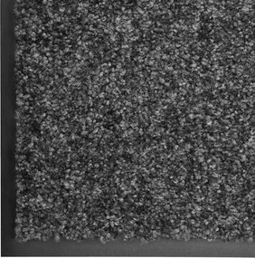 vidaXL Πατάκι Εισόδου Πλενόμενο Ανθρακί 120 x 180 εκ.