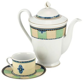 Σετ Τσαγιού 9τμχ Πορσελάνης WM Collection N16904