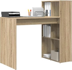 vidaXL Γραφείο Δρύς Sonoma 108 x 55 x 103.5 εκ. Επεξεργασμένο ξύλο