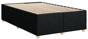 ΚΡΕΒΑΤΙ BOXSPRING ΜΕ ΣΤΡΩΜΑ ΜΑΥΡΟ 120X200 ΕΚ. ΥΦΑΣΜΑΤΙΝΟ 3293542