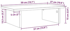 ΒΑΣΗ ΟΘΟΝΩΝ ΓΚΡΙ ΤΟΥ ΣΚΥΡΟΔΕΜΑΤΟΣ 50X27X15 ΕΚ. ΑΠΟ ΕΠΕΞ. ΞΥΛΟ 854700