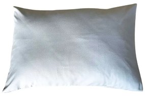 Microsilk Μονόχρωμο Ζακάρ Ζεύγος Μαξιλαροθήκες Ύπνου Robola σε 8 Αποχρώσεις 50x70cm 50x70cm Γκρι