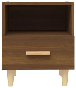 vidaXL Κομοδίνα 2 τεμ. Καφέ Δρυς 40 x 35 x 47 εκ.
