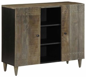 Sideboard 90x33x75 cm μασίφ ξύλο Mango