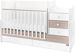 BED MAXI PLUS NEW 70/160 WHITE/AMBER