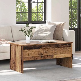 vidaXL Τραπεζάκι σαλονιού Παλαιό ξύλο 102 x 50,5 x 46,5 εκ.