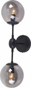 Απλίκα Τοίχου Aca Bombay OD807002W Black Matt