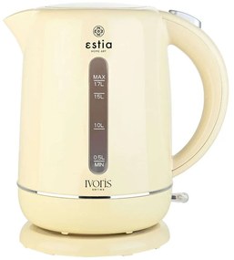 Βραστήρας Ivoris 06-20873 20x13x23cm 1,7lt 2200W Ivory Estia Plastic