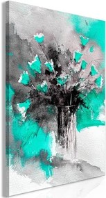 Πίνακας - Bouquet of Colours (1 Part) Vertical Green - 80x120