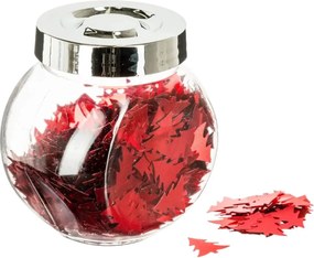 ΕΟΡΤΑΣΤΙΚΌ ΤΡΑΠΈΖΙ SHINY TABLE DECO JAR - RED  ATMOSPHERA 147139RG