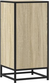 vidaXL Συρταριέρα Sonoma Δρυς 35,5x35x76 εκ. Επεξ. Ξύλο + Μέταλλο