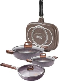 Σετ μαγειρικά σκεύη - 4pcs - CA005-S27-Purple - DSP - 563790