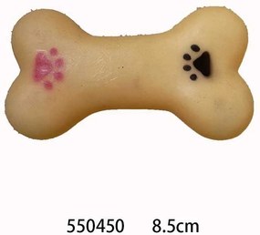 Παιχνίδι σκύλου κόκκαλο πλαστικό - 8.5cm - 12pcs - 550450