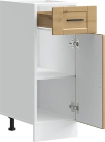 vidaXL ντουλάπι βάσης κουζίνας Porto Δρυς τεχνίτης κατασκευασμένο ξύλο