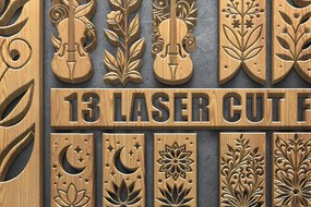 Intra απο ξύλο plywood Χρώμα wenge 3mm-4mm πάχος - Κομψή με λουλούδια και πεταλούδες Δίασταση 3600x5400 cm INTRAFABR-32138877