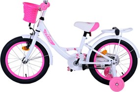 Ashley 16 Inch 23 cm Girls Coaster Brake White/Pink