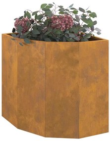 vidaXL Γωνιακό Ροδόδεντρο Σκ rusty 45 x 45 x 50 εκ
