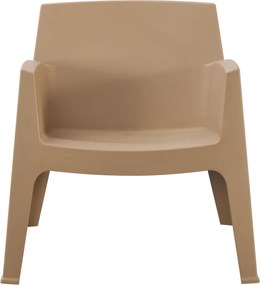 ΠΟΛΥΘΡΟΝΑ ΠΟΛΥΠΡΟΠΥΛΕΝΙΟΥ LOUNGE SLEEK HM6365.03 CAPPUCCINO 62x68x73Υεκ.