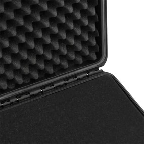 vidaXL Θήκη Πτήσης Φορητή Μαύρη 54x41,5x29 εκ. από Πολυπροπυλένιο