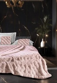 Makis Tselios Home Κουβερτοπάπλωμα Υπέρδιπλο 220×240 Prada 2 Light Pink