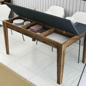 Stewehome Σετ Τραπεζαρίας Μοντέρνος Σχεδιασμός 145x88x75 cm