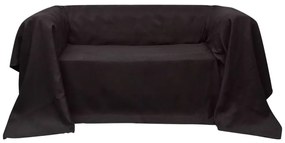 Κάλυμμα Καναπέ Καφέ 140 x 210 εκ. από Micro-suede