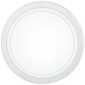 Φωτιστικό Οροφής Planet 1 83153 White Eglo Metal, Glass