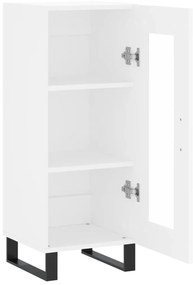 vidaXL Ντουλάπι Λευκό 34,5 x 34 x 90 εκ. από Επεξεργασμένο Ξύλο