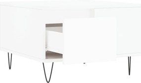 vidaXL Τραπεζάκι Σαλονιού Λευκό 55x55x36,5 εκ. από Επεξεργασμένο Ξύλο