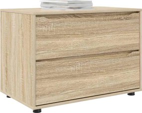 vidaXL Ντουλάπι αποθήκευσης Δρύς Sonoma 80 x 48 x 57 εκ