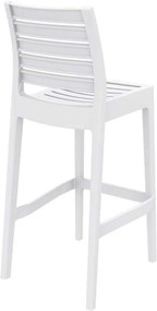 Σκαμπό Μπαρ Ares White