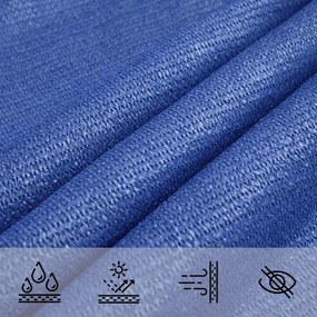 vidaXL Ικανότητα Σκίασης Μπλε 2,5 x 6 μ HDPE
