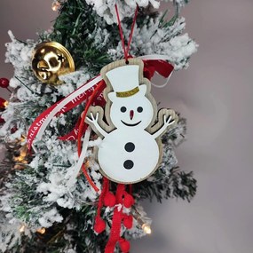 Κρεμαστό διακοσμητικό Χιονάνθρωπος