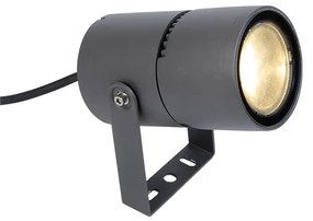 LED COB SPOT LUMINAIRE 9W 300LM 15-50° 230V AC 3.000K DARK GREY CRI80 IP65 30.000HRS - LG2101G