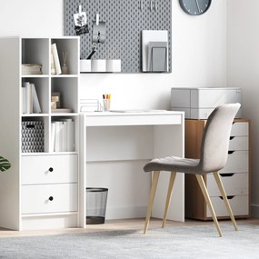 vidaXL Γραφείο Γραφής Λευκό MDF 80 x 40 x 76 cm Απλό Ορθογώνιο