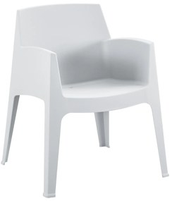 ΠΟΛΥΘΡΟΝΑ ΠΟΛΥΠΡΟΠΥΛΕΝΙΟΥ SLEEK HM6370.01 ΛΕΥΚΗ 68x63x82,5Υεκ.