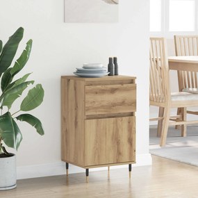 vidaXL Πλαϊνό γραφείο Artisan Oak 40 x 35 x 70 εκ.